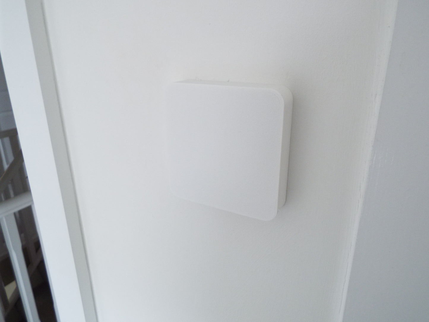 Matt White Plastic Cover for ESI 6I Thermostats