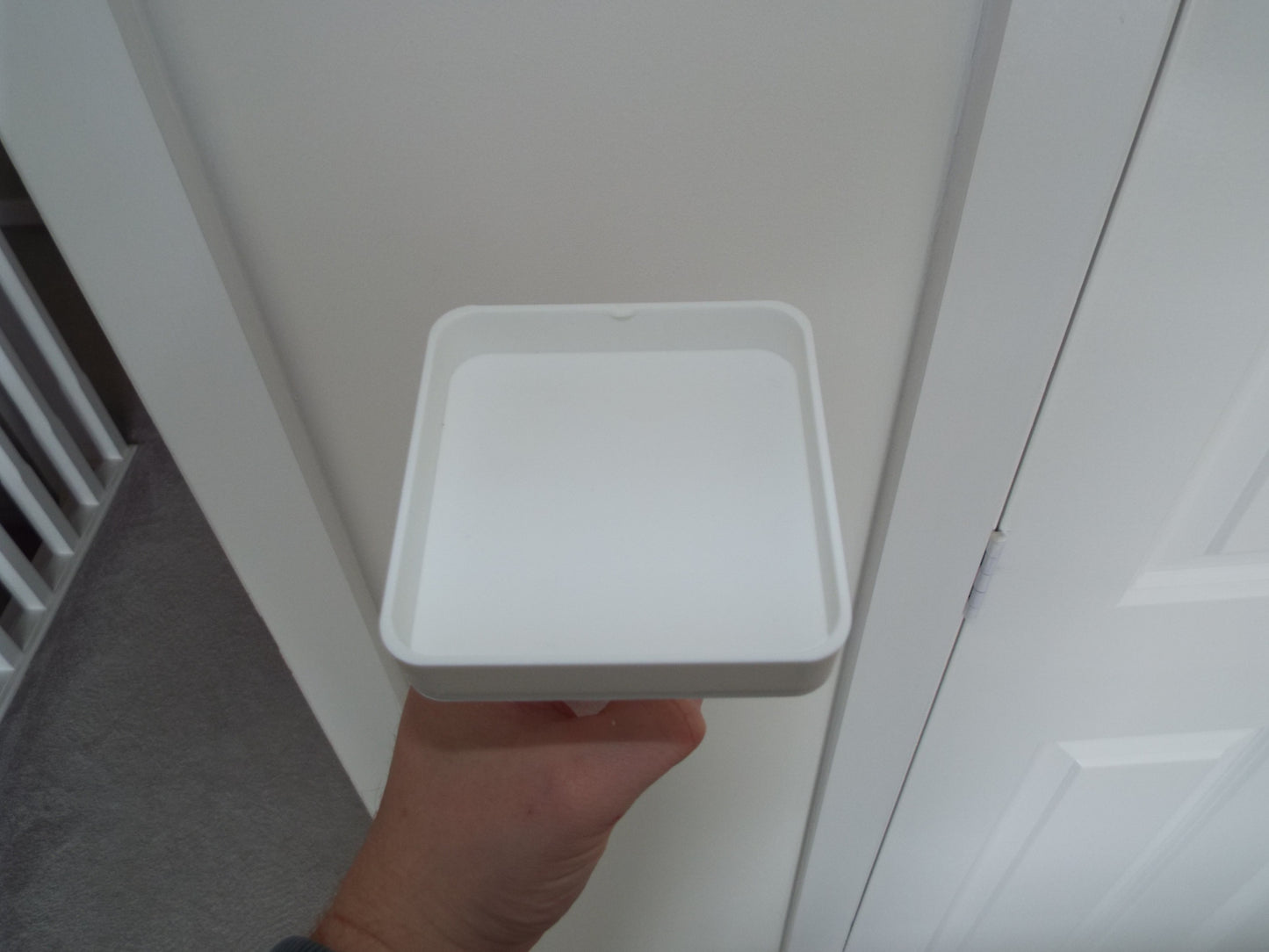 Matt White Plastic Cover for ESI 6I Thermostats